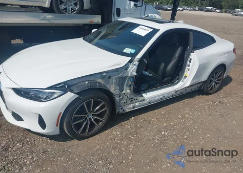 2021 BMW 430I xDrive z USA, uszkodzony, nr VIN WBA73AP02MCG09449